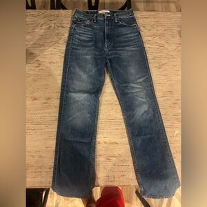 MOTHER High Waisted Rider Skimp jeans
